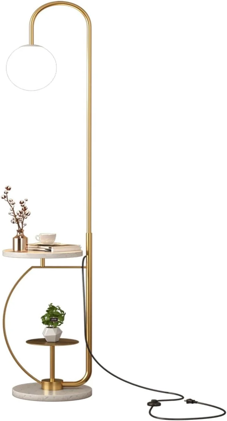 چراغ ایستاده مصباح قائم با میز برای اتاق نشیمن با ایستگاه شارژ بی سیم، لامپ ال ای دی 3 رنگ مصباح قراءة عصري چراغ ایستاده مصباح قائم با میز برای اتاق نشیمن با ایستگاه شارژ بی سیم، لامپ ال ای دی 3 رنگ مصباح قراءة عصري