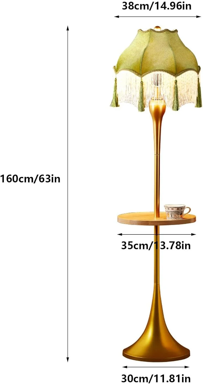 چراغ های ایستاده اتاق نشیمن مصباح قائم با سینی چوبی، چراغ کف روستایی برای مطالعه اتاق خواب خانه خانواده مصباح قراءة عصري چراغ های ایستاده اتاق نشیمن مصباح قائم با سینی چوبی، چراغ کف روستایی برای مطالعه اتاق خواب خانه خانواده مصباح قراءة عصري