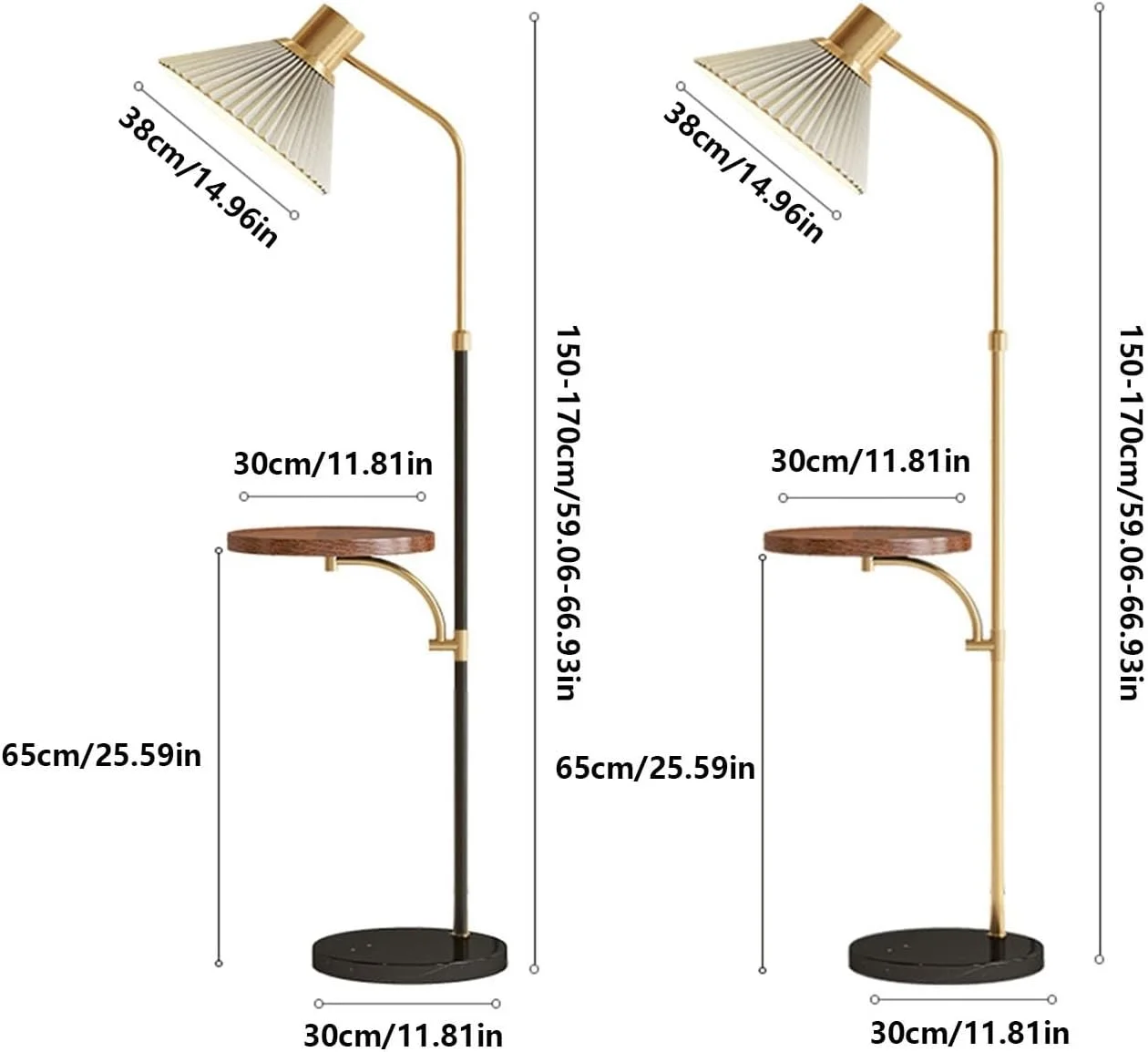 چراغ ایستاده کنار مبلی قائم مدل Space Saver با سینی چوبی، دیمر دار مناسب اتاق نشیمن، اتاق خواب، دفتر کار، چراغ مطالعه مدرن (مشکی) چراغ ایستاده کنار مبلی قائم مدل Space Saver با سینی چوبی، دیمر دار مناسب اتاق نشیمن، اتاق خواب، دفتر کار، چراغ مطالعه مدرن (مشکی)