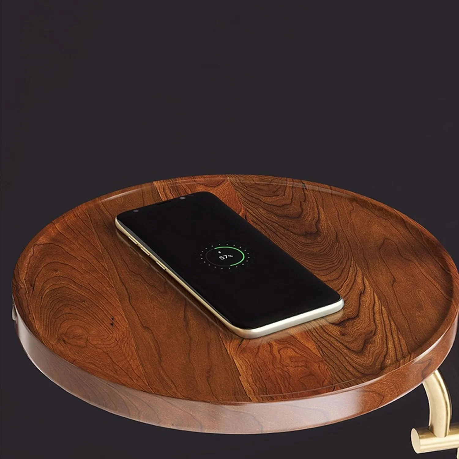 چراغ ایستاده کنار مبلی قائم مدل Space Saver با سینی چوبی، دیمر دار مناسب اتاق نشیمن، اتاق خواب، دفتر کار، چراغ مطالعه مدرن (مشکی) چراغ ایستاده کنار مبلی قائم مدل Space Saver با سینی چوبی، دیمر دار مناسب اتاق نشیمن، اتاق خواب، دفتر کار، چراغ مطالعه مدرن (مشکی)