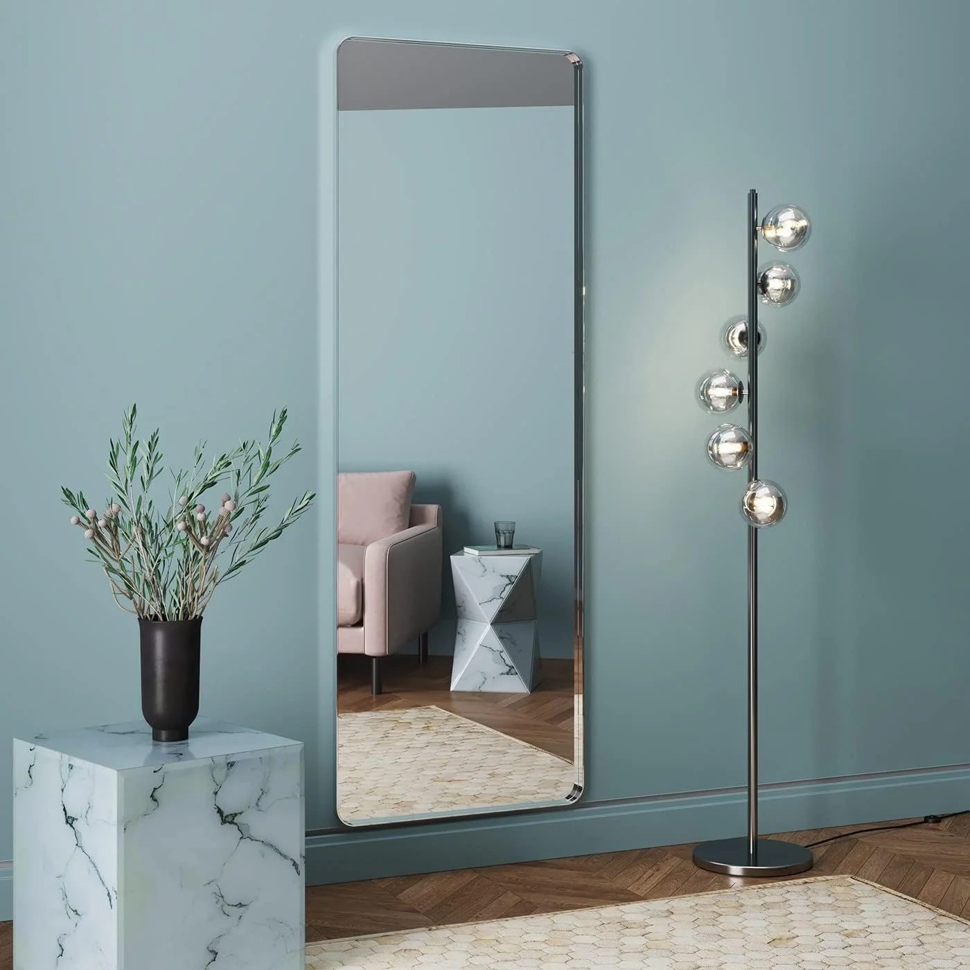 چراغ ایستاده کار دیزاین مدل Scala Balls ارتفاع 160 سانتی متر مشکی چراغ ایستاده کار دیزاین مدل Scala Balls ارتفاع 160 سانتی متر مشکی