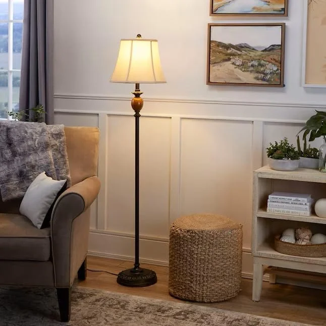 ست چراغ ایستاده دکور تراپی، رزین، 100 وات، برنز ست چراغ ایستاده دکور تراپی، رزین، 100 وات، برنز