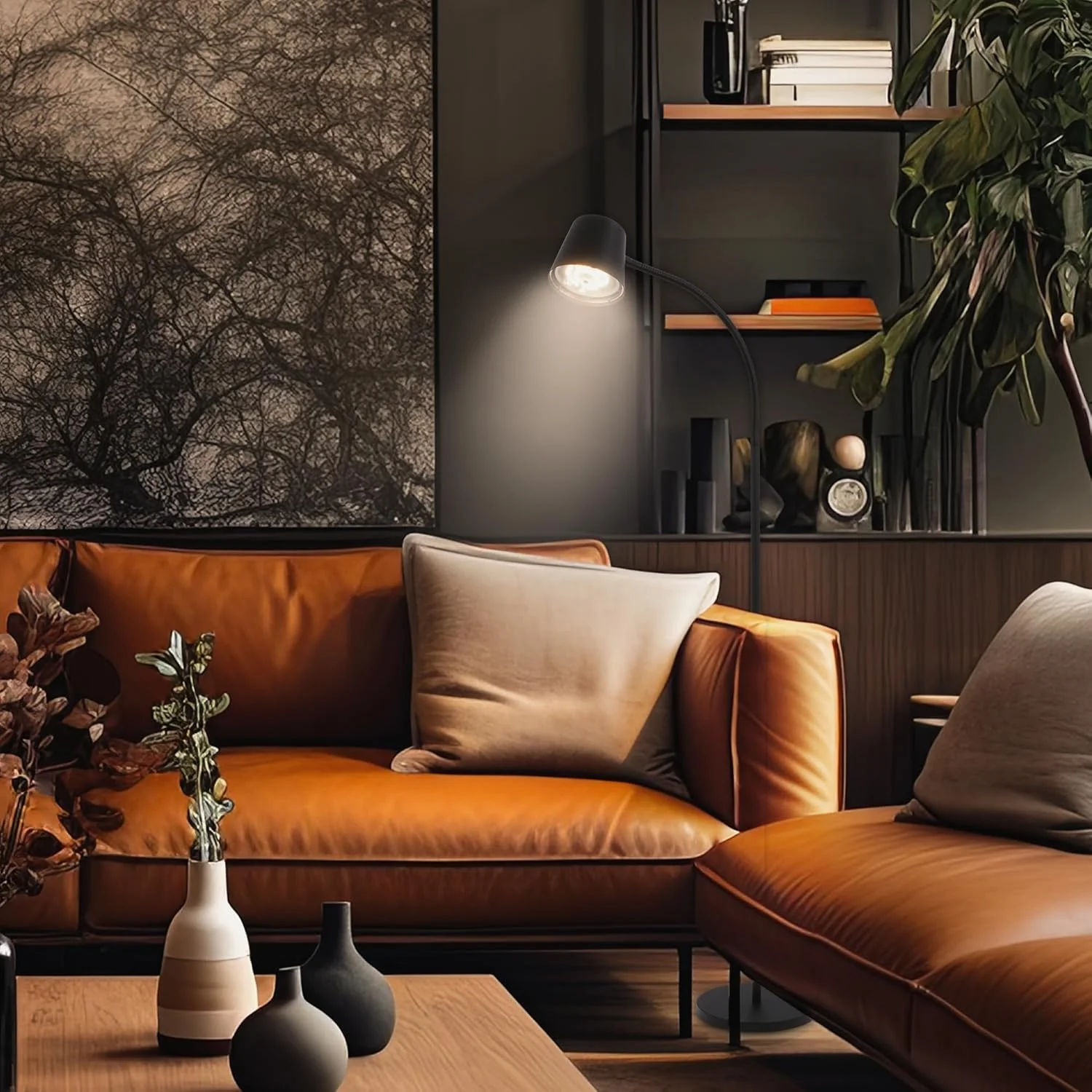 BRILONER - چراغ ایستاده LED بی سیم با قابلیت لمسی، کم نور شدن مداوم، باتری و منبع نور قابل تعویض، چراغ ایستاده باتری خور، چراغ مطالعه، چراغ اتاق نشیمن، نورافکن سقفی، چراغ ایستاده، 126.5 سانتی متر BRILONER - چراغ ایستاده LED بی سیم با قابلیت لمسی، کم نور شدن مداوم، باتری و منبع نور قابل تعویض، چراغ ایستاده باتری خور، چراغ مطالعه، چراغ اتاق نشیمن، نورافکن سقفی، چراغ ایستاده، 126.5 سانتی متر