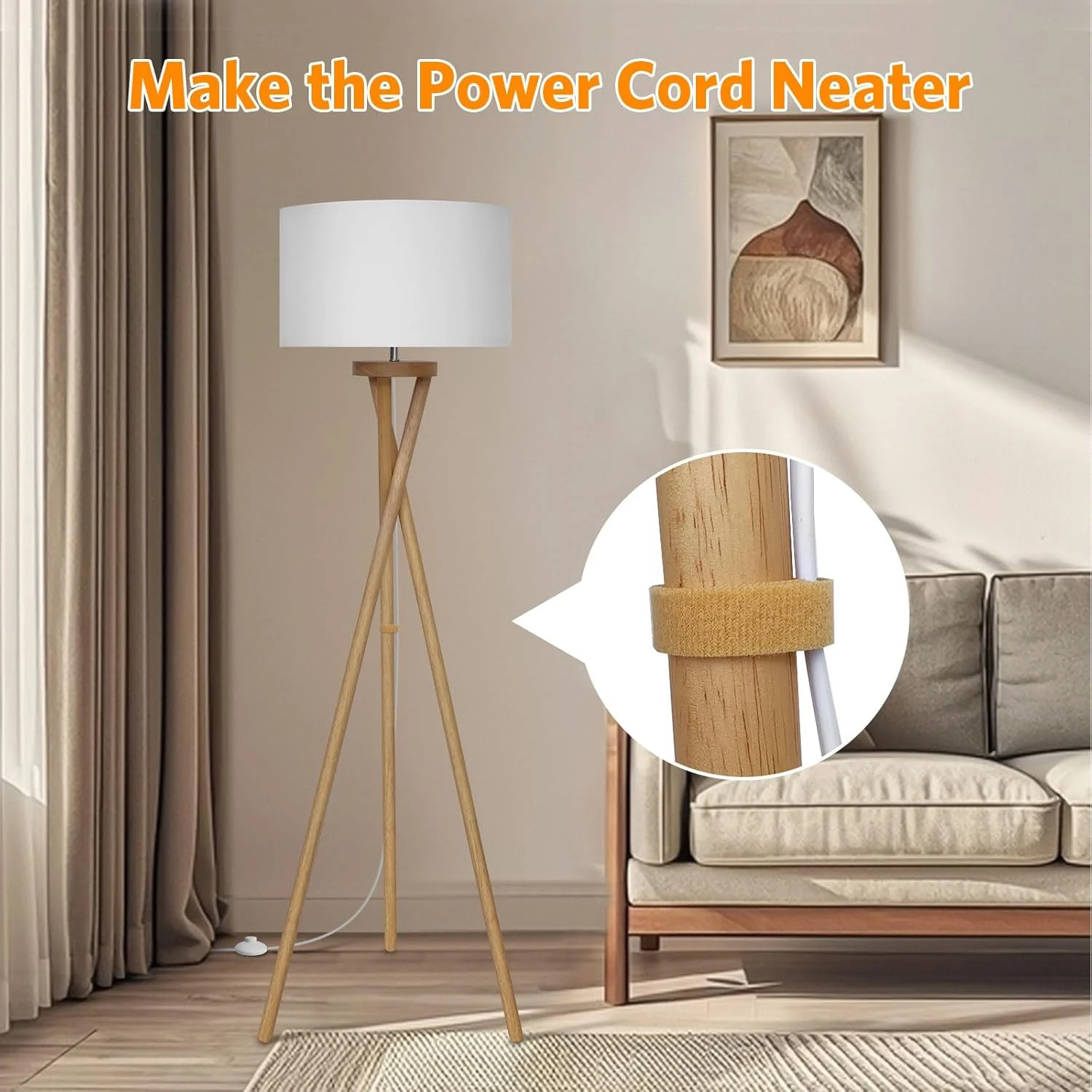 چراغ ایستاده چوبی BBHome برای اتاق نشیمن، چراغ ایستاده اسکاندیناویایی با لامپ LED E27 9W 3000K/4000K/6500K، چراغ ایستاده سه پایه با آباژور سفید، چراغ ایستاده LED مدرن برای اتاق نشیمن، اتاق خواب و دفتر کار چراغ ایستاده چوبی BBHome برای اتاق نشیمن، چراغ ایستاده اسکاندیناویایی با لامپ LED E27 9W 3000K/4000K/6500K، چراغ ایستاده سه پایه با آباژور سفید، چراغ ایستاده LED مدرن برای اتاق نشیمن، اتاق خواب و دفتر کار