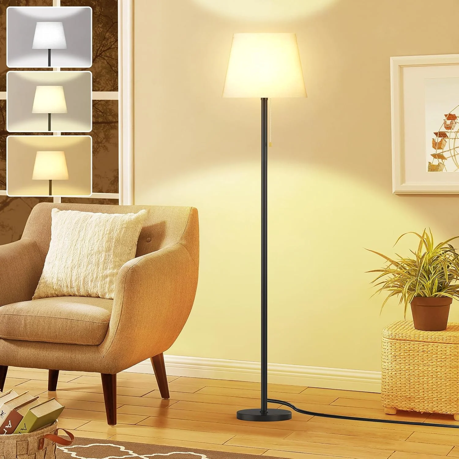 چراغ ایستاده باکانه، چراغ بلند مدرن با سایه پارچه ای کتانی، چراغ ایستاده با طراحی ساده برای اتاق خواب، اتاق نشیمن، دفتر و مطالعه، لامپ شامل می شود چراغ ایستاده باکانه، چراغ بلند مدرن با سایه پارچه ای کتانی، چراغ ایستاده با طراحی ساده برای اتاق خواب، اتاق نشیمن، دفتر و مطالعه، لامپ شامل می شود