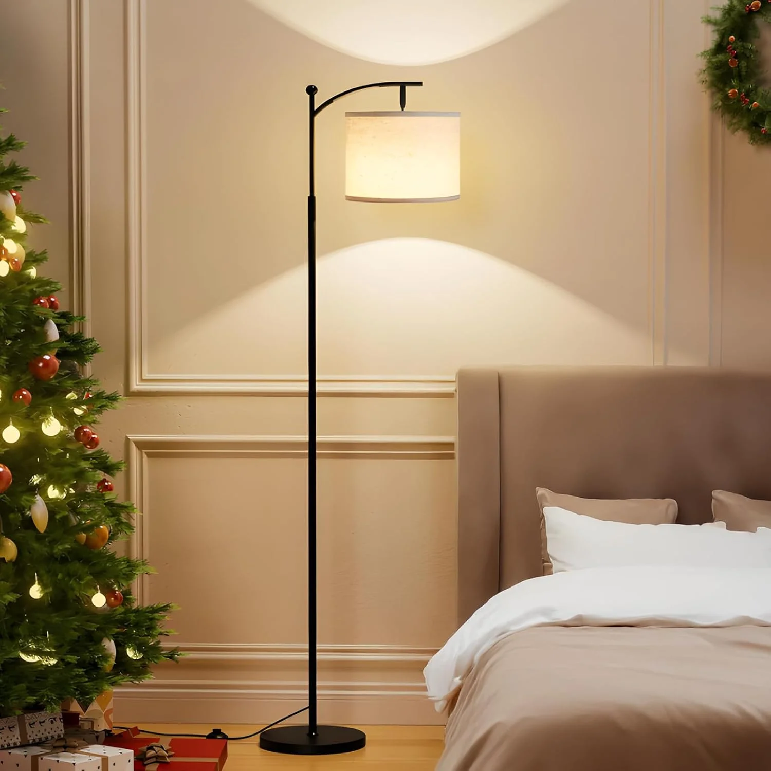 چراغ ایستاده فانوسی Baytion مناسب اتاق نشیمن، چراغ پایه دار با کلاهک سه رنگ، چراغ های ایستاده مطالعه اتاق خواب با سوئیچ پایی و پارچه کتانی، چراغ های ایستاده میله ای مشکی روشن (3 رنگ) چراغ ایستاده فانوسی Baytion مناسب اتاق نشیمن، چراغ پایه دار با کلاهک سه رنگ، چراغ های ایستاده مطالعه اتاق خواب با سوئیچ پایی و پارچه کتانی، چراغ های ایستاده میله ای مشکی روشن (3 رنگ)