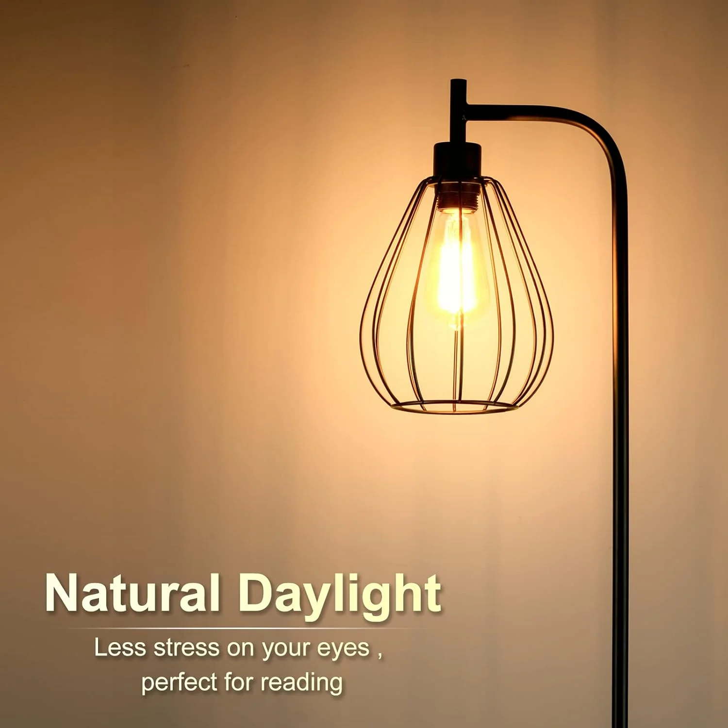 چراغ ایستاده صنعتی، چراغ پایه بلند مشکی با سر قفس قطرهای، چراغ ایستاده تمام فلزی روستیک با کلید پایی برای اتاق خواب، اتاق نشیمن، دفتر کار مزرعه چراغ ایستاده صنعتی، چراغ پایه بلند مشکی با سر قفس قطرهای، چراغ ایستاده تمام فلزی روستیک با کلید پایی برای اتاق خواب، اتاق نشیمن، دفتر کار مزرعه