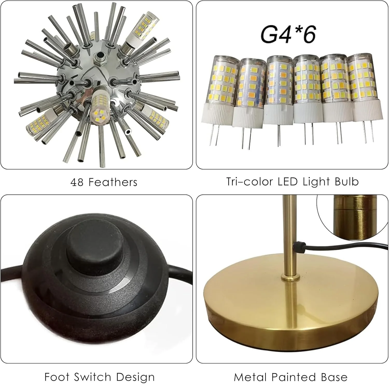 چراغ ایستاده پر AZMANI، چراغ کف مدرن پر شترمرغ LED با قابلیت تنظیم نور، چراغ کف تزئینی برای اتاق خواب و اتاق نشیمن، چراغ کف پر رزینی، سفید، بزرگ چراغ ایستاده پر AZMANI، چراغ کف مدرن پر شترمرغ LED با قابلیت تنظیم نور، چراغ کف تزئینی برای اتاق خواب و اتاق نشیمن، چراغ کف پر رزینی، سفید، بزرگ