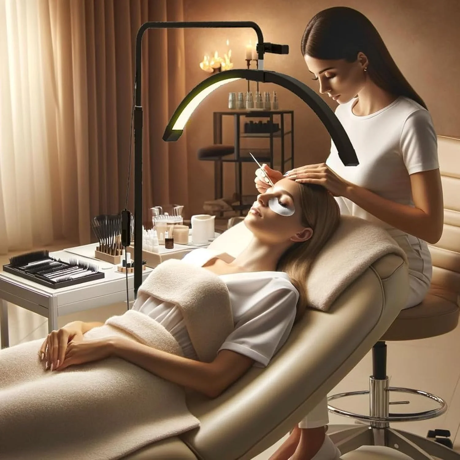 چراغ اکستنشن مژه، چراغ ایستاده برای اکستنشن مژه، چراغ زیبایی نیمه ماه، چراغ ال ای دی مژه، نور مژه برای تاتو، تکنسین های مژه، صنعت زیبایی چراغ اکستنشن مژه، چراغ ایستاده برای اکستنشن مژه، چراغ زیبایی نیمه ماه، چراغ ال ای دی مژه، نور مژه برای تاتو، تکنسین های مژه، صنعت زیبایی