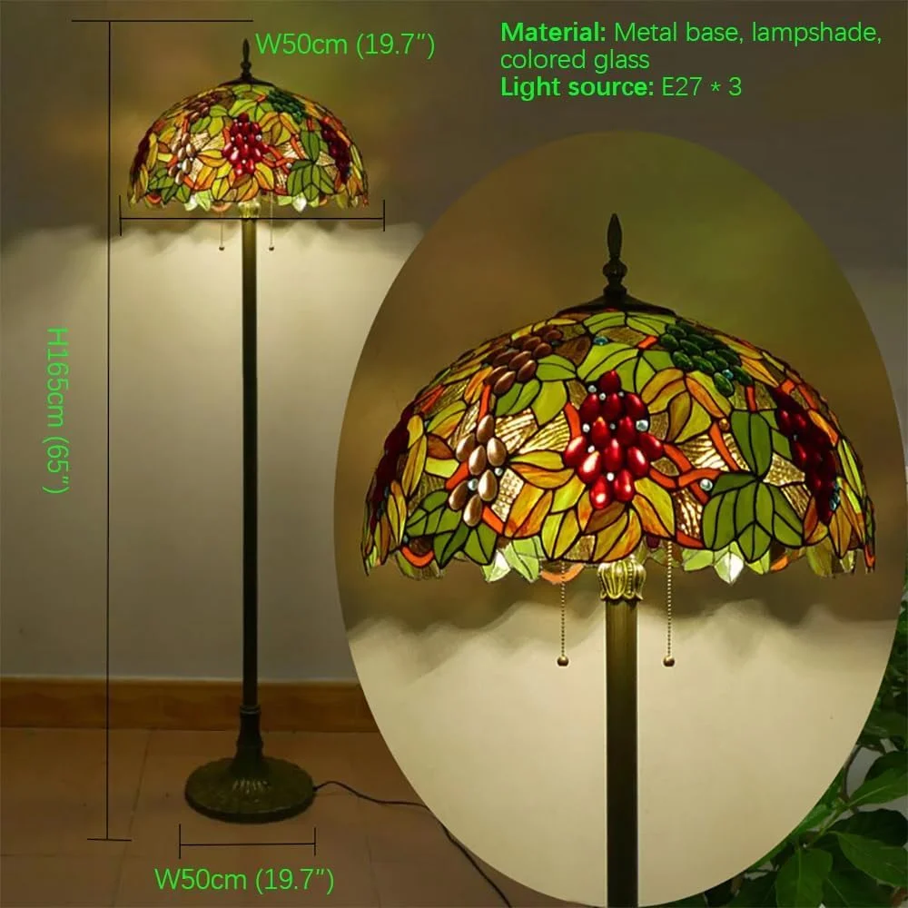 چراغ ایستاده رومیزی LED به سبک آمریکایی، لوکس، مناسب اتاق نشیمن، اتاق خواب، ویلا، هتل، دکوراسیون شیشه ای رنگی (مدل 3) چراغ ایستاده رومیزی LED به سبک آمریکایی، لوکس، مناسب اتاق نشیمن، اتاق خواب، ویلا، هتل، دکوراسیون شیشه ای رنگی (مدل 3)