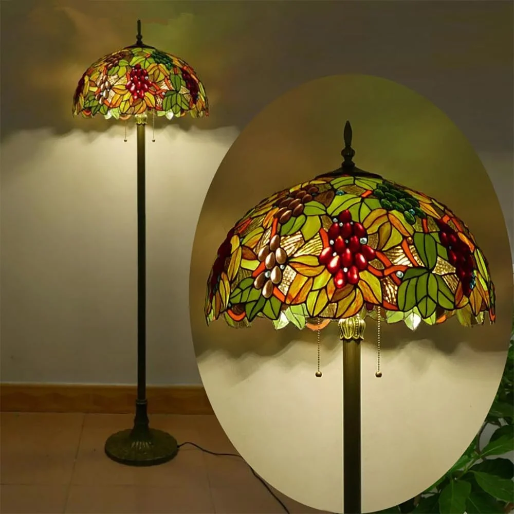 چراغ ایستاده رومیزی LED به سبک آمریکایی، لوکس، مناسب اتاق نشیمن، اتاق خواب، ویلا، هتل، دکوراسیون شیشه ای رنگی (مدل 3) چراغ ایستاده رومیزی LED به سبک آمریکایی، لوکس، مناسب اتاق نشیمن، اتاق خواب، ویلا، هتل، دکوراسیون شیشه ای رنگی (مدل 3)