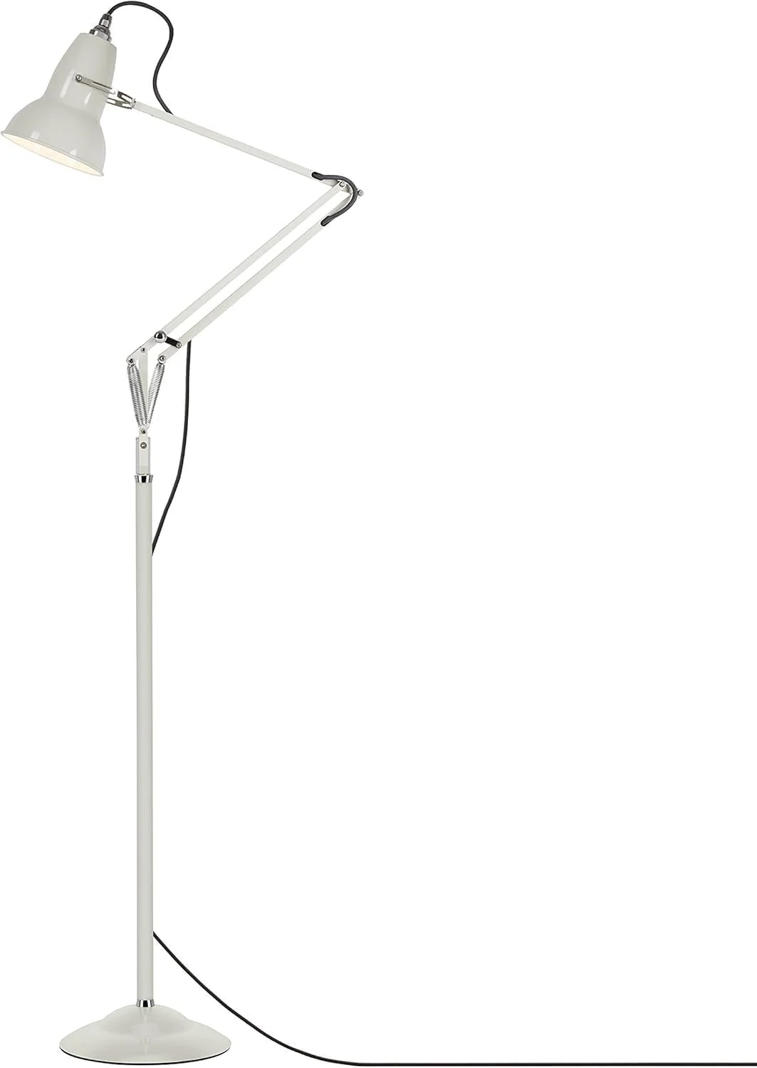 چراغ ایستاده آنگلپویز مدل اورجینال 1227 - سفید کتانی با کابل خاکستری چراغ ایستاده آنگلپویز مدل اورجینال 1227 - سفید کتانی با کابل خاکستری