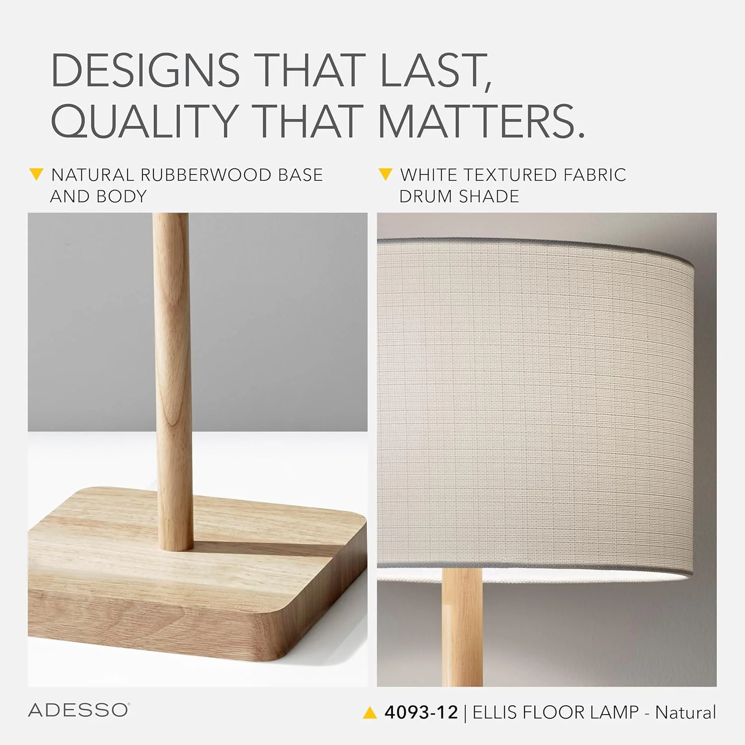 آباژور ایستاده تک شعله انتقالی Adesso Home 4093-12 از مجموعه Ellis با روکش برنزی/تیره، طبیعی آباژور ایستاده تک شعله انتقالی Adesso Home 4093-12 از مجموعه Ellis با روکش برنزی/تیره، طبیعی