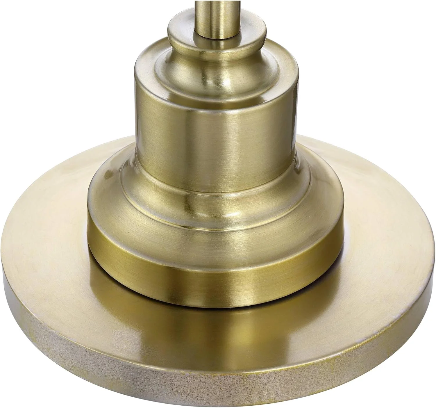 چراغ ایستاده مدل اسپنسر 360 Lighting، ارتفاع 147 سانتی متر، فلز برنجی عتیقه برس خورده طلایی، ستون باریک، کلاهک پارچه ای کتانی شیری رنگ مناسب اتاق نشیمن، اتاق خواب و مطالعه چراغ ایستاده مدل اسپنسر 360 Lighting، ارتفاع 147 سانتی متر، فلز برنجی عتیقه برس خورده طلایی، ستون باریک، کلاهک پارچه ای کتانی شیری رنگ مناسب اتاق نشیمن، اتاق خواب و مطالعه