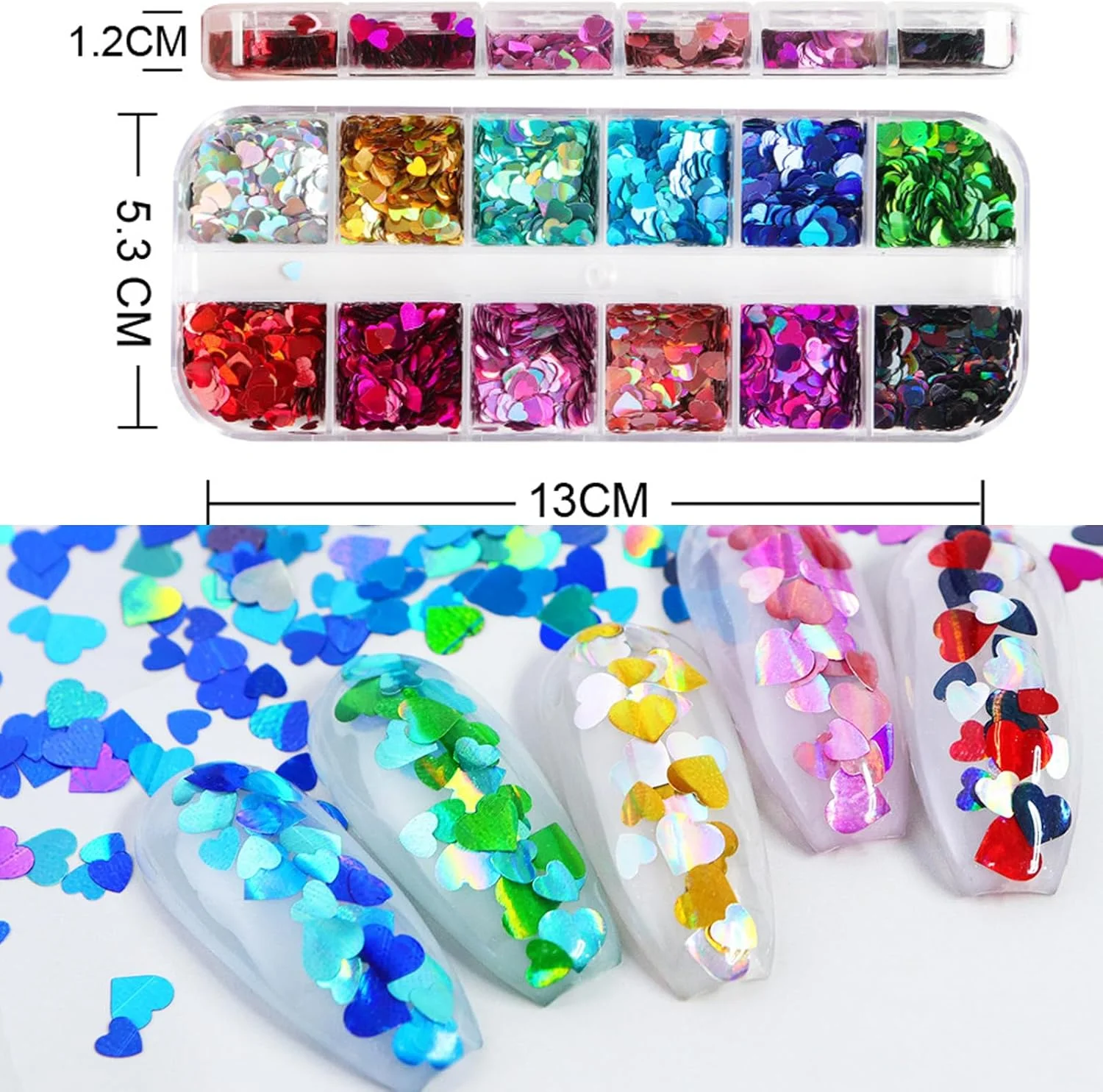 ست قلم موی طراحی ناخن، 6 تکه ابزار قلم موی لاک ناخن، قلم موی ژل اکستنشن، قلم موی خط ناخن، قلم موی تخت گلبرگ، قلم موی سازنده، قلم نقطه گذاری، ابزار نقاشی ناخن با پولک های اکلیلی قلبی برای طراحی ناخن ژل/اکریلیک ست قلم موی طراحی ناخن، 6 تکه ابزار قلم موی لاک ناخن، قلم موی ژل اکستنشن، قلم موی خط ناخن، قلم موی تخت گلبرگ، قلم موی سازنده، قلم نقطه گذاری، ابزار نقاشی ناخن با پولک های اکلیلی قلبی برای طراحی ناخن ژل/اکریلیک