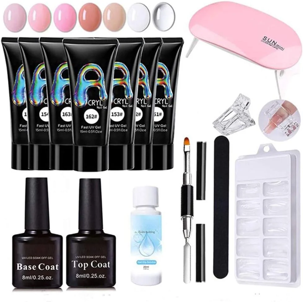 کیت ژل ناخن، کیت ژل اکستنشن ناخن، کیت ژل بیلدر ناخن با قالب های اکستنشن ناخن، لامپ ناخن، سوهان ناخن، قلم، کیت استارتر مبتدی مانیکور ناخن کیت ژل ناخن، کیت ژل اکستنشن ناخن، کیت ژل بیلدر ناخن با قالب های اکستنشن ناخن، لامپ ناخن، سوهان ناخن، قلم، کیت استارتر مبتدی مانیکور ناخن