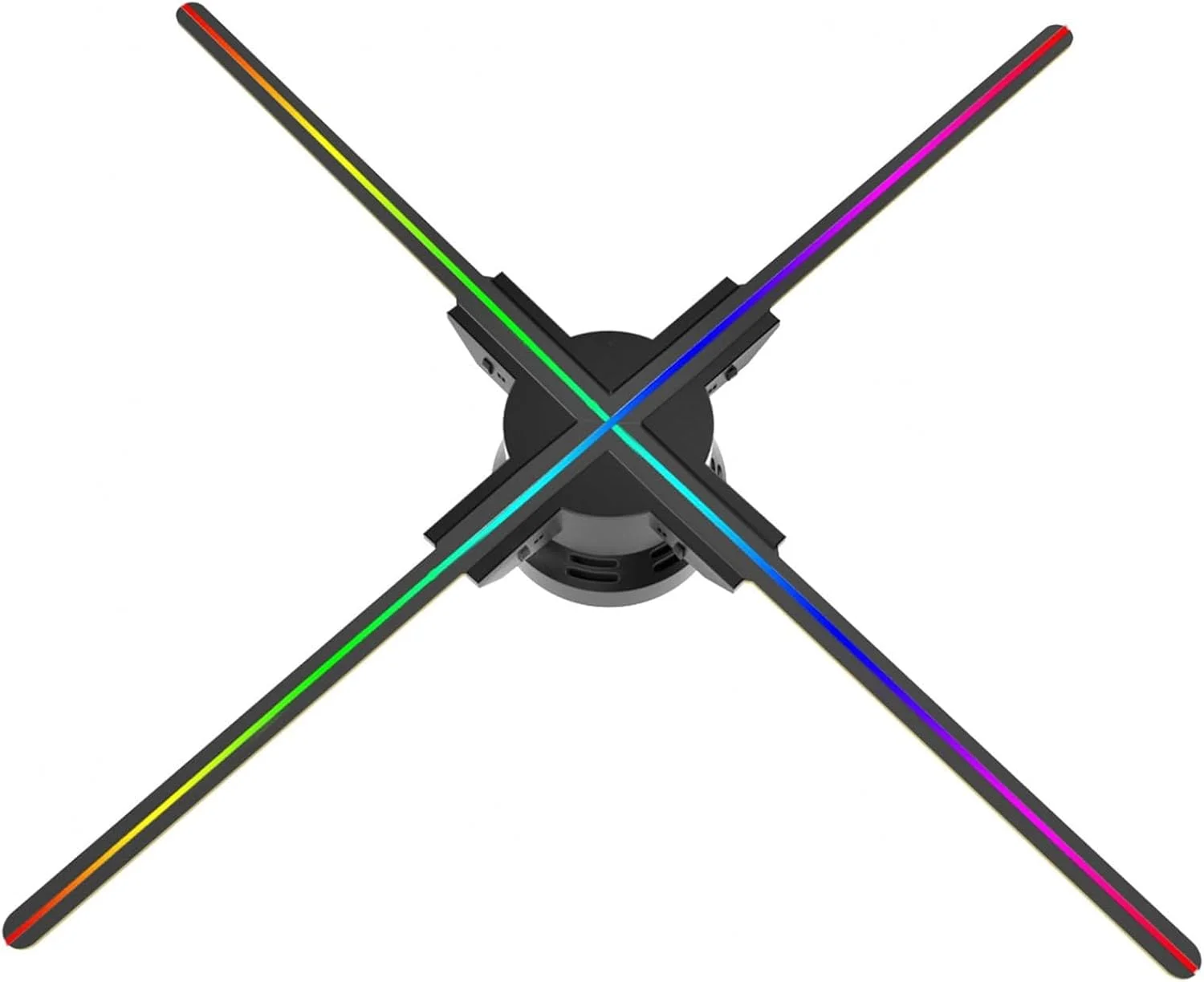 فن هولوگرام STWBHW، فن پروژکتور تبلیغاتی سه بعدی، دستگاه تبلیغاتی پروژکتور هولوگرام سه بعدی 56 سانتی متری، تصاویر ویدیویی نور پروژکتور سه بعدی برای علائم فروشگاه های تجاری، بار، رویداد، نمایشگاه