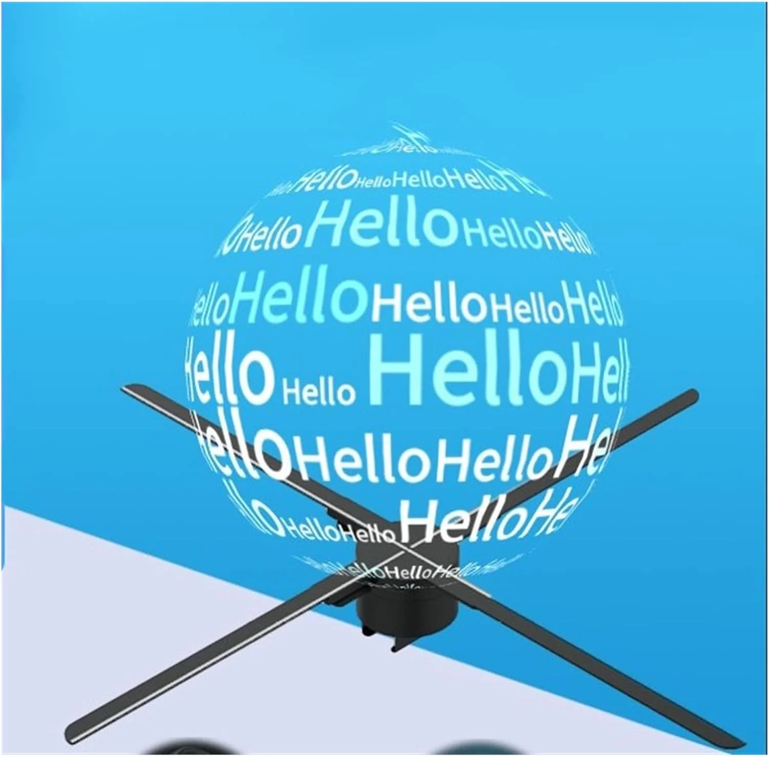 فن هولوگرام سه بعدی TEmkin، دستگاه تبلیغاتی هولوگرافیک سه بعدی 42 سانتی متری، فن پروژکتور چشمی، تصویربرداری استریو نصب شده روی دیوار، صفحه نمایش LED شناور، کنترل Wifi، مصرف برق کم و واضح (رنگ: Us، اندازه: T40)