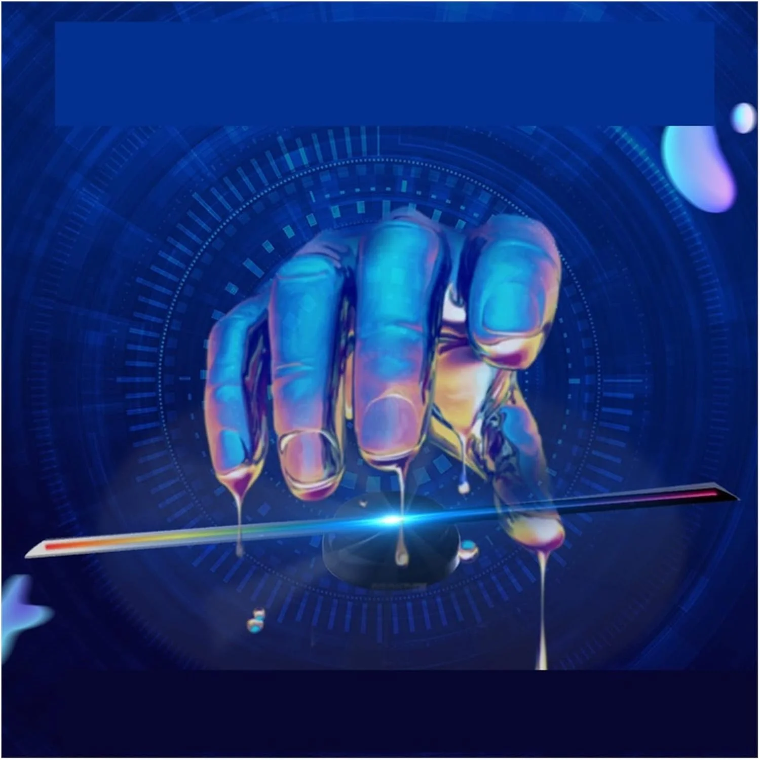 فن هولوگرام سه بعدی TEmkin 15.7 اینچی، دستگاه تبلیغاتی دیواری هولوگرافیک با تصویربرداری استریوسکوپی مجازی چرخشی با نمایشگر LED، واضح و با مصرف انرژی پایین فن هولوگرام سه بعدی TEmkin 15.7 اینچی، دستگاه تبلیغاتی دیواری هولوگرافیک با تصویربرداری استریوسکوپی مجازی چرخشی با نمایشگر LED، واضح و با مصرف انرژی پایین