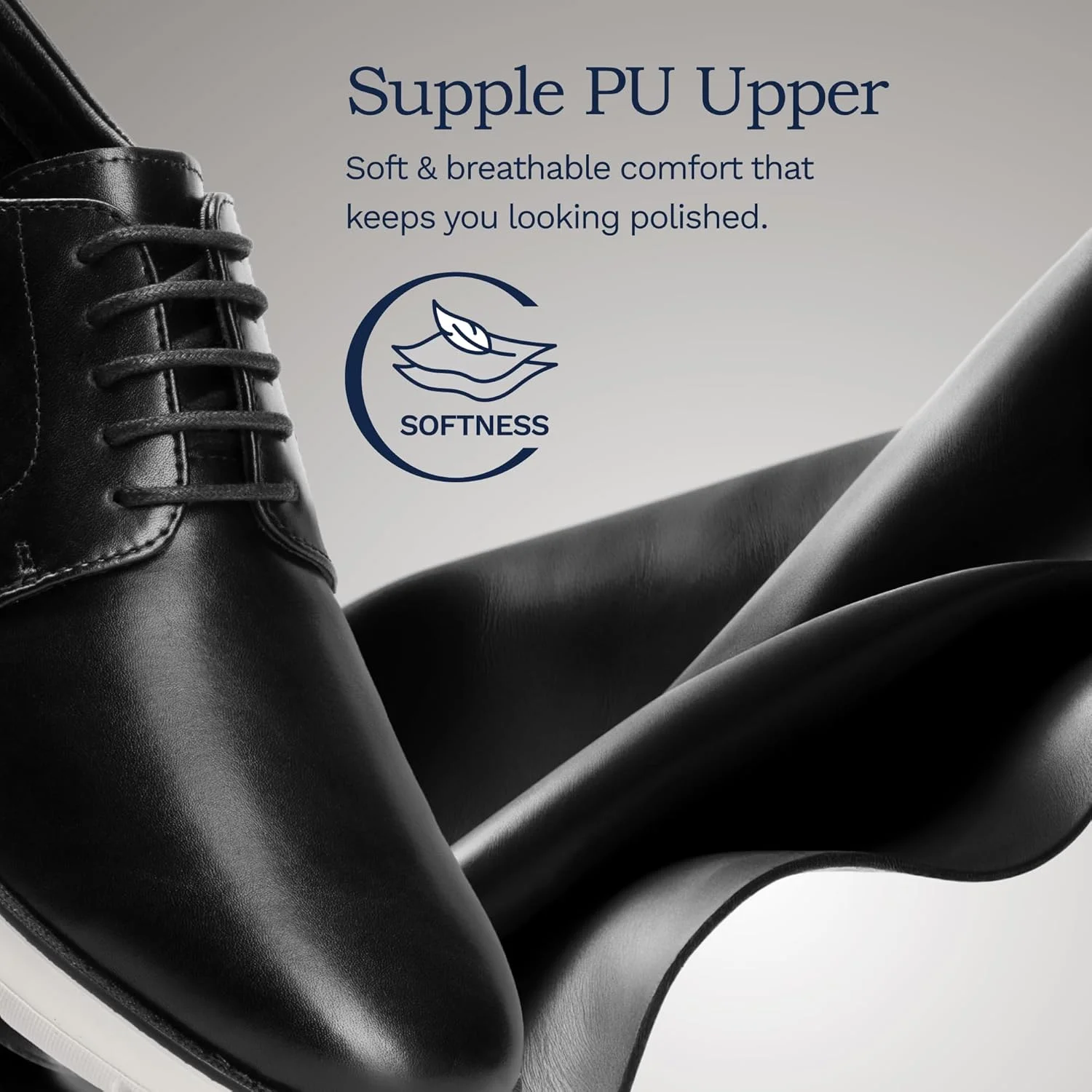 کفش های کتانی رسمی و اداری مردانه برونو مارک مدل Crossflex NeatLite Oxfords