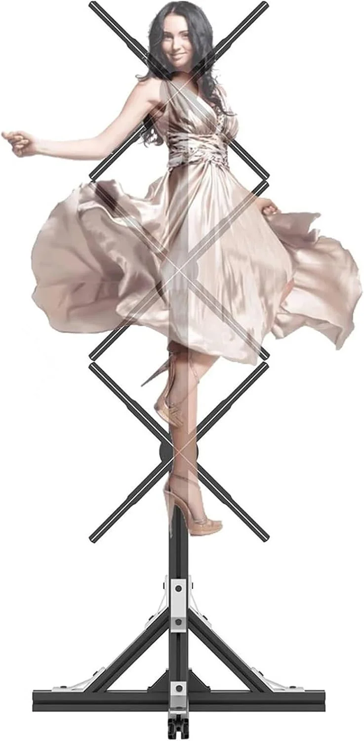 پروژکتور فن هولوگرام سه بعدی، تجهیزات تبلیغاتی متحرک چرخشی، نمایشگر فن هولوگرام سه بعدی با پایه برای تبلیغات، دیوار انیمیشن ویدیویی 1X3 برای فروشگاه های مرکز خرید پروژکتور فن هولوگرام سه بعدی، تجهیزات تبلیغاتی متحرک چرخشی، نمایشگر فن هولوگرام سه بعدی با پایه برای تبلیغات، دیوار انیمیشن ویدیویی 1X3 برای فروشگاه های مرکز خرید