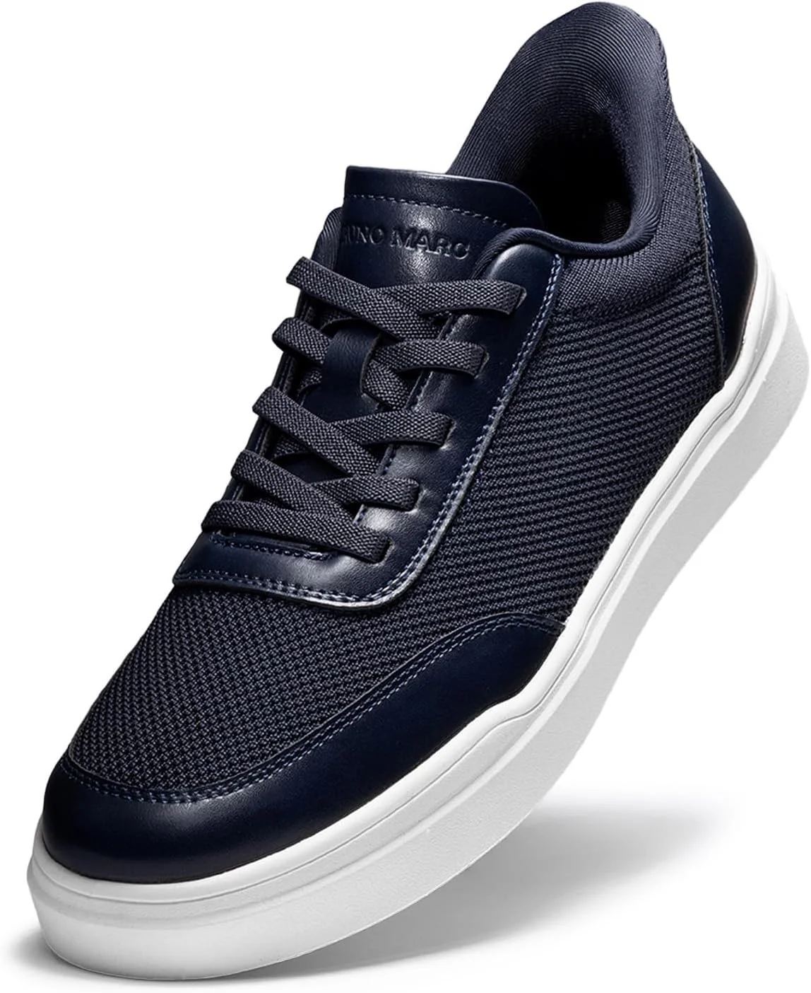 کفش مردانه برونو مارک، کفش روزمره بدون بند، کفش کتانی فشن، کفش پیاده روی توری بریز، راحت، سبک و ضد لغزش، آبی تیره، سایز 7 کفش مردانه برونو مارک، کفش روزمره بدون بند، کفش کتانی فشن، کفش پیاده روی توری بریز، راحت، سبک و ضد لغزش، آبی تیره، سایز 7