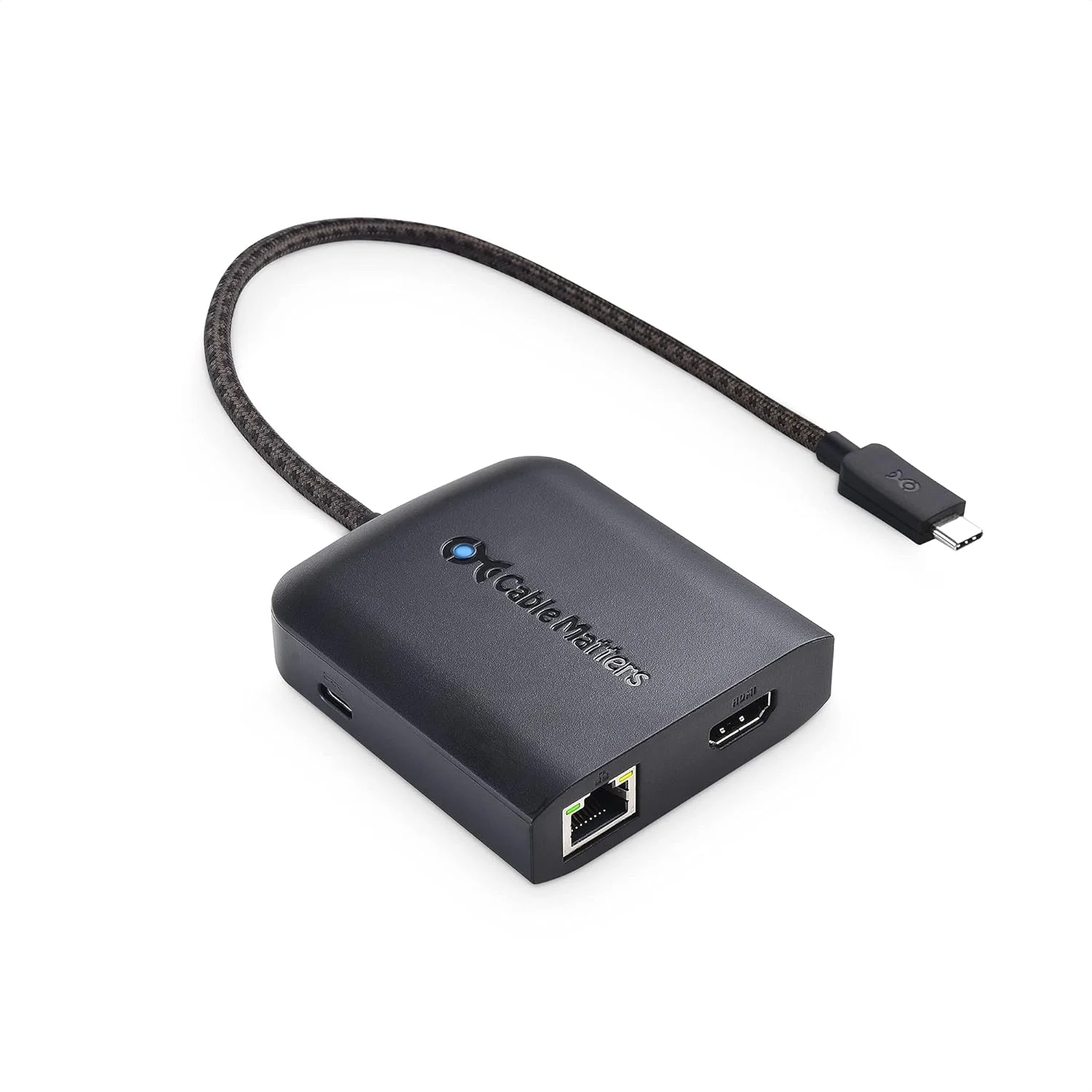 هاب USB C به HDMI 2.1 کیبل مترز 8K (داک USB-C به HDMI 4K@120Hz) با USB 3.0، گیگابیت اترنت، شارژ 100 واتی، سازگار با Thunderbolt 4/USB4، Surface Pro، MacBook Pro، XPS