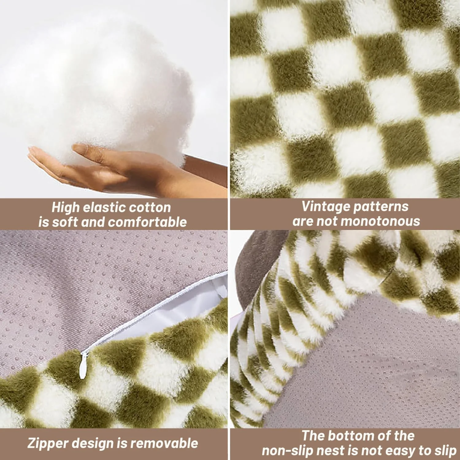 تخت مبل حیوانات خانگی، تخت خواب گربه قابل شستشو برای سگ ها و گربه های کوچک و متوسط تا وزن 11 کیلوگرم، تخت خواب بادوام سگ با زیره ضد لغزش، مبل کرکی گربه، 66 * 33 * 37 سانتی متر تخت مبل حیوانات خانگی، تخت خواب گربه قابل شستشو برای سگ ها و گربه های کوچک و متوسط تا وزن 11 کیلوگرم، تخت خواب بادوام سگ با زیره ضد لغزش، مبل کرکی گربه، 66 * 33 * 37 سانتی متر