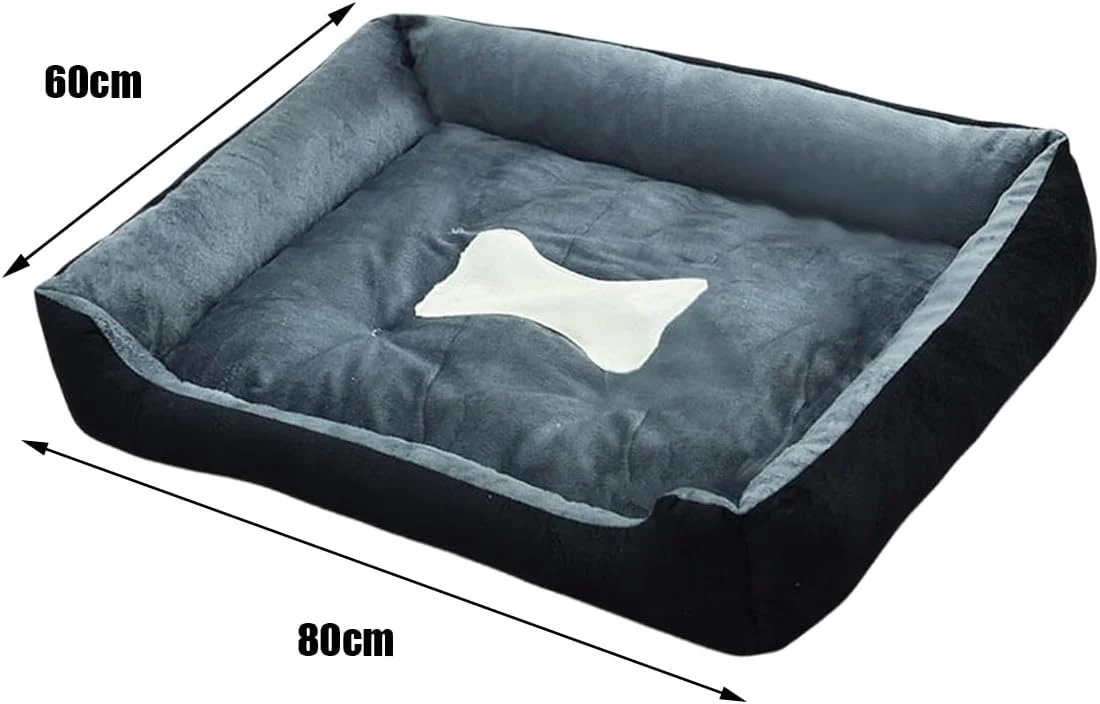 مبل تختخواب بزرگ سگ Ruikg - راحت، قابل شستشو و مقاوم در برابر جویدن با کناره های تقویت شده برای حداکثر راحتی مبل تختخواب بزرگ سگ Ruikg - راحت، قابل شستشو و مقاوم در برابر جویدن با کناره های تقویت شده برای حداکثر راحتی