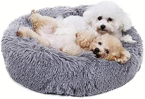 اسمارت بری l تخت خواب گرد و نرم مخملی دوناتی برای گربه ها یا سگ های کوچک، تخت گربه سگ خود گرم شونده پاییزی زمستانی داخلی چرت زدن خوابیدن دنج کیتی تدی کنل خاکستری روشن (70 سانتی متر) اسمارت بری l تخت خواب گرد و نرم مخملی دوناتی برای گربه ها یا سگ های کوچک، تخت گربه سگ خود گرم شونده پاییزی زمستانی داخلی چرت زدن خوابیدن دنج کیتی تدی کنل خاکستری روشن (70 سانتی متر)