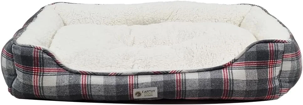 تخت سگ با کوسن قابل جابجایی، پشتیبانی از سر و گردن، و کف ضد لغزش، تخت حیوانات خانگی پلی استر راحت برای نژادهای متوسط تا بزرگ، خواب نرم و آرامش بخش 75 سانتی متر (سفید) تخت سگ با کوسن قابل جابجایی، پشتیبانی از سر و گردن، و کف ضد لغزش، تخت حیوانات خانگی پلی استر راحت برای نژادهای متوسط تا بزرگ، خواب نرم و آرامش بخش 75 سانتی متر (سفید)