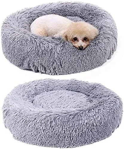 اسمارت بری l تخت خواب گرد و نرم مخملی دوناتی برای گربه ها یا سگ های کوچک، تخت گربه سگ خود گرم شونده پاییزی زمستانی داخلی چرت زدن خوابیدن دنج کیتی تدی کنل خاکستری روشن (70 سانتی متر) اسمارت بری l تخت خواب گرد و نرم مخملی دوناتی برای گربه ها یا سگ های کوچک، تخت گربه سگ خود گرم شونده پاییزی زمستانی داخلی چرت زدن خوابیدن دنج کیتی تدی کنل خاکستری روشن (70 سانتی متر)