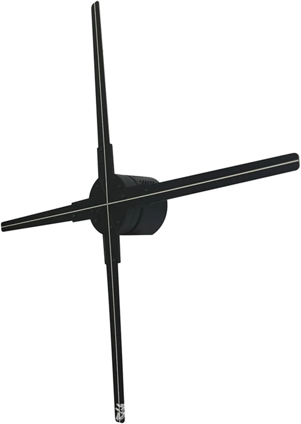 دستگاه تبلیغاتی هولوگرافیک سه بعدی WWART Sky Light با ابعاد 50/56/85 سانتی متر، فن پروژکتور هولوگرافیک، تصویربرداری استریو Aurora، تزئینات مهمانی، تخیل چرخشی برای مغازه ها، بارها، تابلوهای تبلیغاتی LED