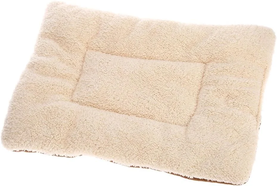 تشک تخت حیوانات خانگی دیگر برای گربه و سگ، کوچک، قهوه ای/بژ، پشمی، مخملی، اسفنجی، مستطیلی، 45 * 33 * 3 سانتی متر، 131 گرم، داخلی، دو طرفه تشک تخت حیوانات خانگی دیگر برای گربه و سگ، کوچک، قهوه ای/بژ، پشمی، مخملی، اسفنجی، مستطیلی، 45 * 33 * 3 سانتی متر، 131 گرم، داخلی، دو طرفه