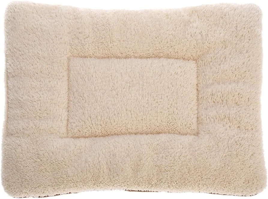 تشک تخت حیوانات خانگی دیگر برای گربه و سگ، کوچک، قهوه ای/بژ، پشمی، مخملی، اسفنجی، مستطیلی، 45 * 33 * 3 سانتی متر، 131 گرم، داخلی، دو طرفه تشک تخت حیوانات خانگی دیگر برای گربه و سگ، کوچک، قهوه ای/بژ، پشمی، مخملی، اسفنجی، مستطیلی، 45 * 33 * 3 سانتی متر، 131 گرم، داخلی، دو طرفه