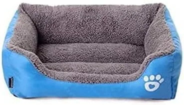 تخت سگ Nyganmelloz، مبل فوق العاده نرم حیوانات خانگی، تخت گربه، زیره ضد لغزش، تخت استراحت حیوانات خانگی، تخت خواب تنفسی و خود گرم شونده، سایز XL 70 * 55cm، آبی تخت سگ Nyganmelloz، مبل فوق العاده نرم حیوانات خانگی، تخت گربه، زیره ضد لغزش، تخت استراحت حیوانات خانگی، تخت خواب تنفسی و خود گرم شونده، سایز XL 70 * 55cm، آبی