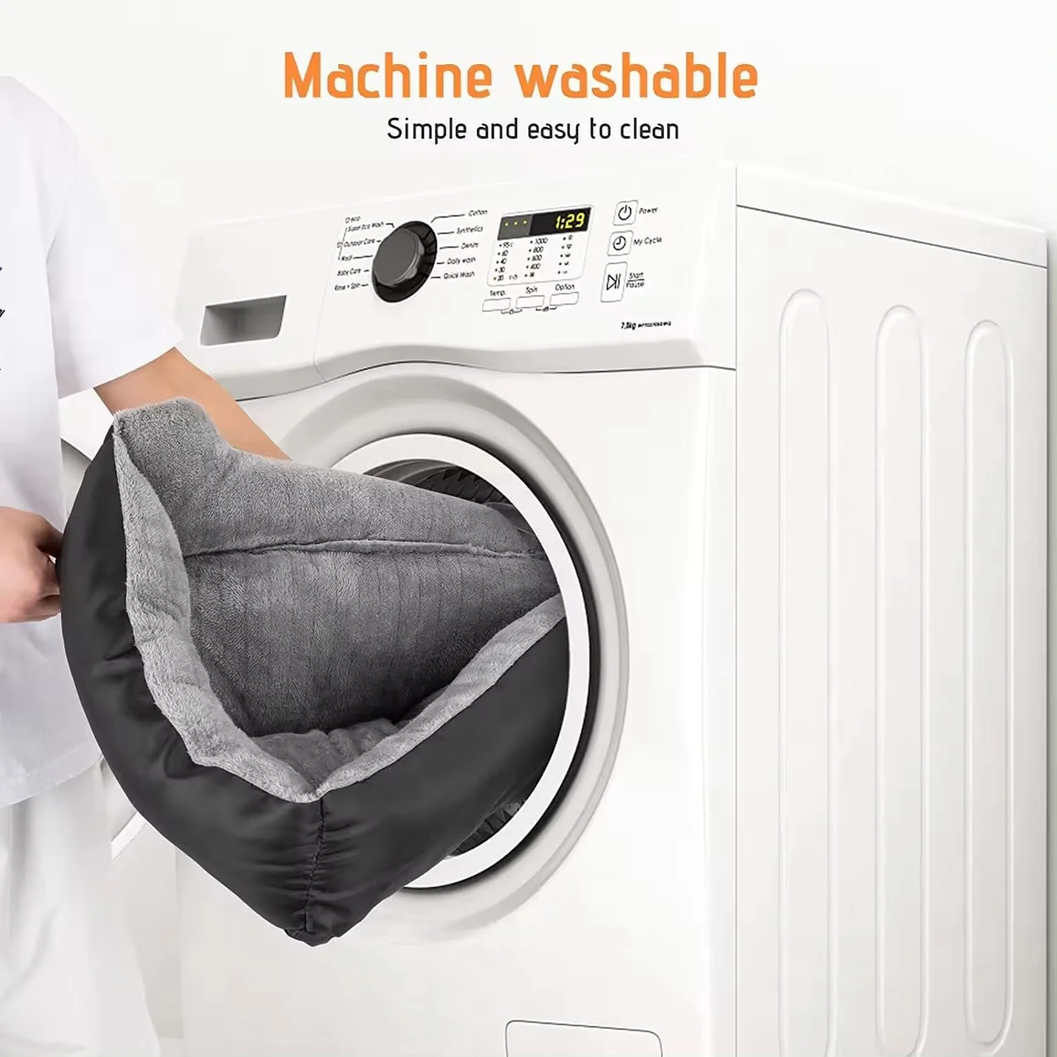 تخت خواب بزرگ سگ، تشک فوق العاده نرم، پدهای قابل شستشو، 70 * 55 سانتی متر تخت خواب مستطیلی مخمل خواب دار نرم، تخت خواب حیوانات خانگی خود گرم شونده و تنفسی ضد لغزش برای تمام فصول تخت خواب بزرگ سگ، تشک فوق العاده نرم، پدهای قابل شستشو، 70 * 55 سانتی متر تخت خواب مستطیلی مخمل خواب دار نرم، تخت خواب حیوانات خانگی خود گرم شونده و تنفسی ضد لغزش برای تمام فصول