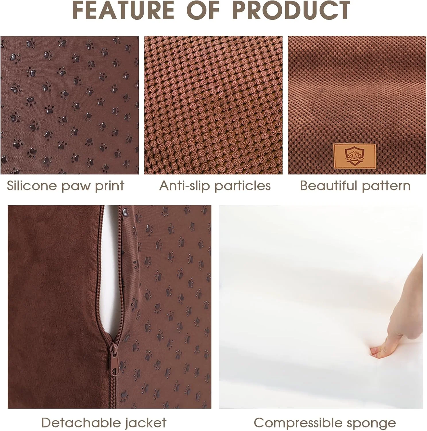 پله سگ Masthome برای تخت مبل، پله سگ 3 مرحله ای با روکش قابل شستشو، نردبان سگ فوم متراکم غیر لغزنده برای سگ های کوچک گربه ها، 57 x 40 x 40 سانتی متر پله سگ Masthome برای تخت مبل، پله سگ 3 مرحله ای با روکش قابل شستشو، نردبان سگ فوم متراکم غیر لغزنده برای سگ های کوچک گربه ها، 57 x 40 x 40 سانتی متر