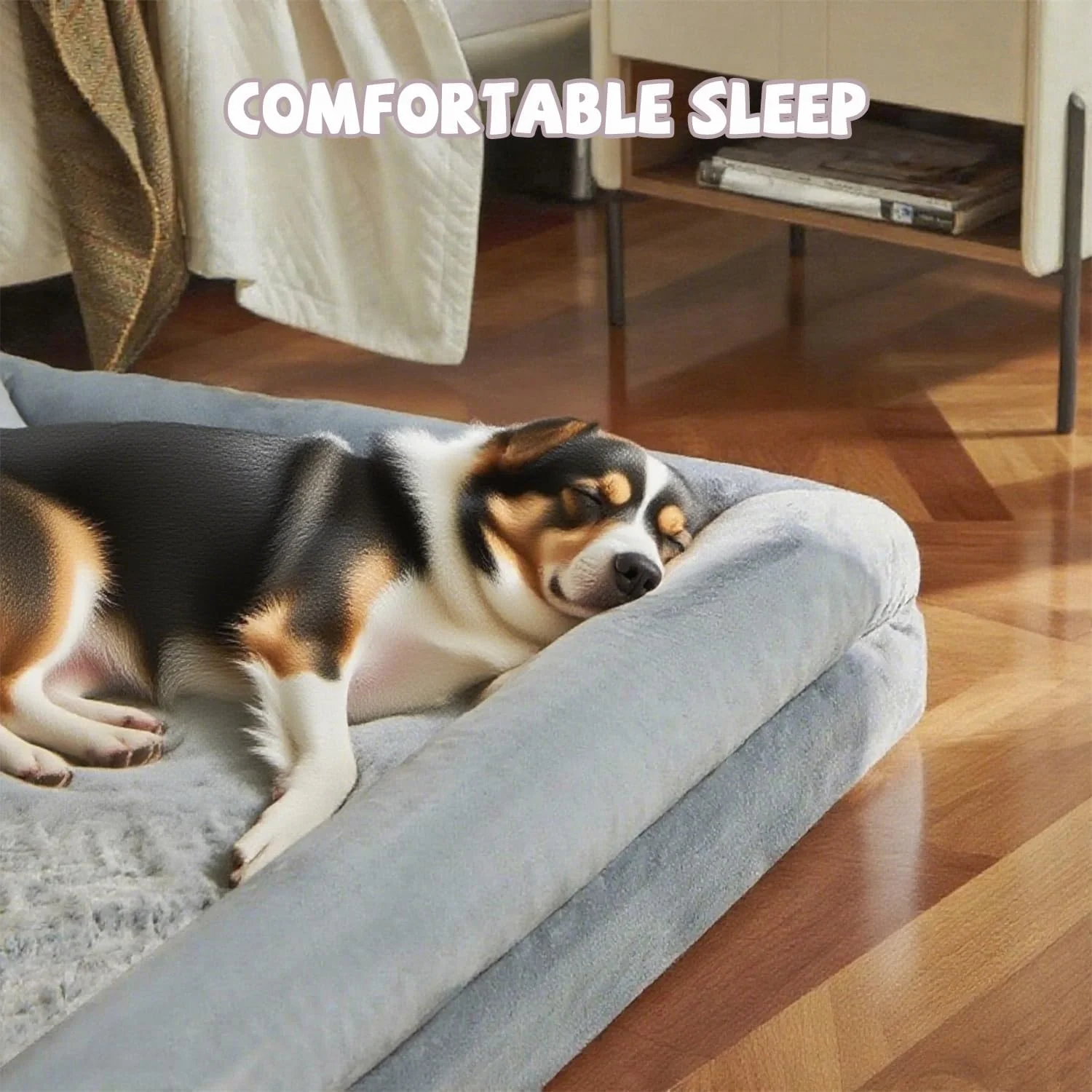 تخت خواب سگ بسیار بزرگ XL Masroo، مبل سگ قابل شستشو با روکش ضد آب جداشدنی، تختخواب ارتوپدی بزرگ حیوانات خانگی با کناره های بالشتی برای خوابیدن تخت خواب سگ بسیار بزرگ XL Masroo، مبل سگ قابل شستشو با روکش ضد آب جداشدنی، تختخواب ارتوپدی بزرگ حیوانات خانگی با کناره های بالشتی برای خوابیدن