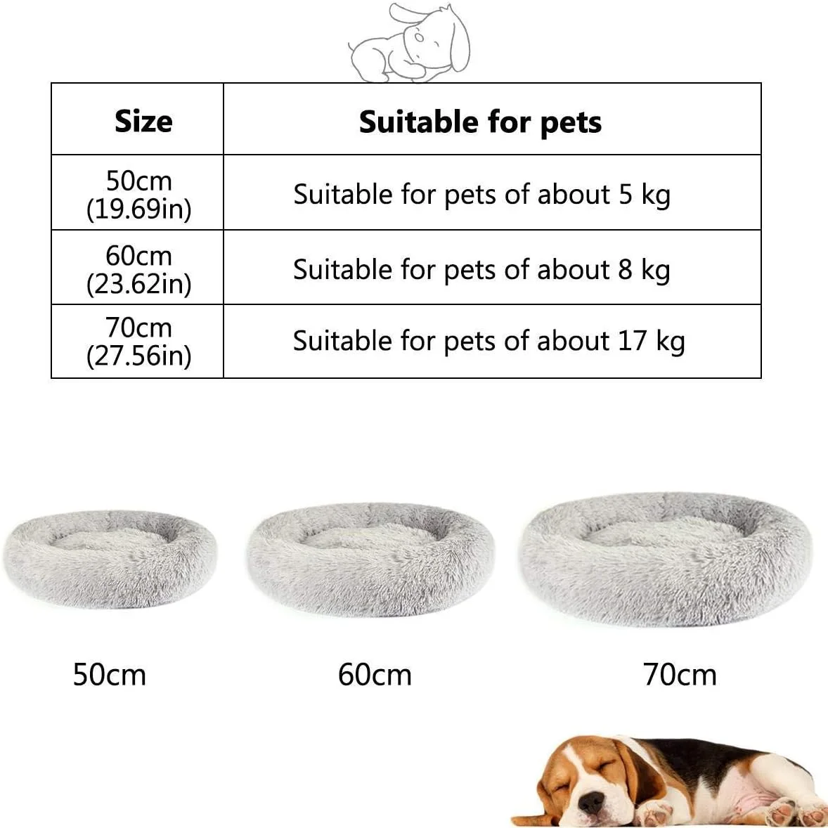 تخت خواب گربه ای Lovlifer مدل Marshmallow، تخت خواب گرم، گرد و راحت برای سگ، توله سگ، تدی و گربه، زیره ضد لغزش، تخت خواب گربه ای قابل شستشو (خاکستری روشن 70 سانتی متر) تخت خواب گربه ای Lovlifer مدل Marshmallow، تخت خواب گرم، گرد و راحت برای سگ، توله سگ، تدی و گربه، زیره ضد لغزش، تخت خواب گربه ای قابل شستشو (خاکستری روشن 70 سانتی متر)