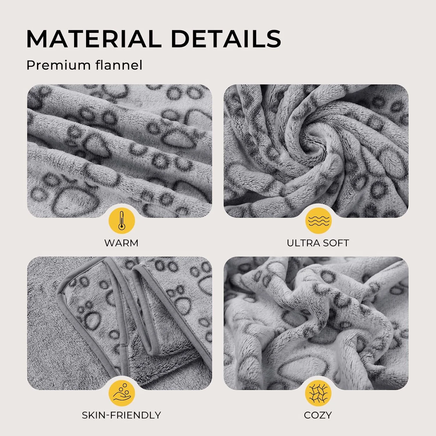 پتو سگ لوسیفیا برای سگ های کوچک و بزرگ، پتو پشمی نرم، لوازم ضروری توله سگ، هدیه، پتو گربه برای گربه های خانگی، روانداز آرامش بخش، روکش تخت، محافظ مبل، لوازم حیوانات خانگی، خاکستری (76x50 سانتی متر) پتو سگ لوسیفیا برای سگ های کوچک و بزرگ، پتو پشمی نرم، لوازم ضروری توله سگ، هدیه، پتو گربه برای گربه های خانگی، روانداز آرامش بخش، روکش تخت، محافظ مبل، لوازم حیوانات خانگی، خاکستری (76x50 سانتی متر)