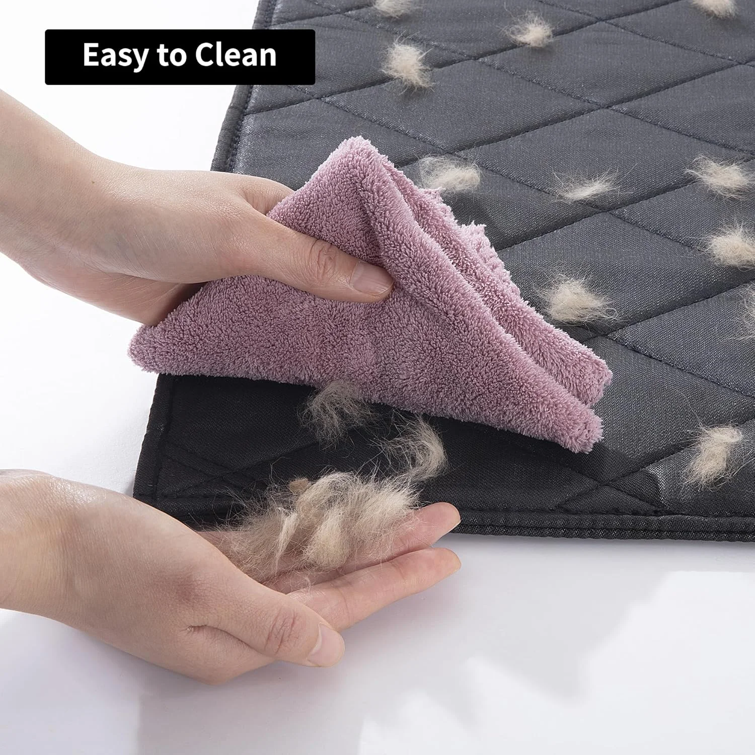 تشک سگ مقاوم در برابر جویدن MABOZOO، تشک قفس سگ بادوام و ضد تخریب برای سگ های جونده، تشک حیوانات خانگی قابل شستشو برای سگ های متوسط، تشک سگ ضد آب برای لانه، مشکی 56x89 سانتی متر تشک سگ مقاوم در برابر جویدن MABOZOO، تشک قفس سگ بادوام و ضد تخریب برای سگ های جونده، تشک حیوانات خانگی قابل شستشو برای سگ های متوسط، تشک سگ ضد آب برای لانه، مشکی 56x89 سانتی متر