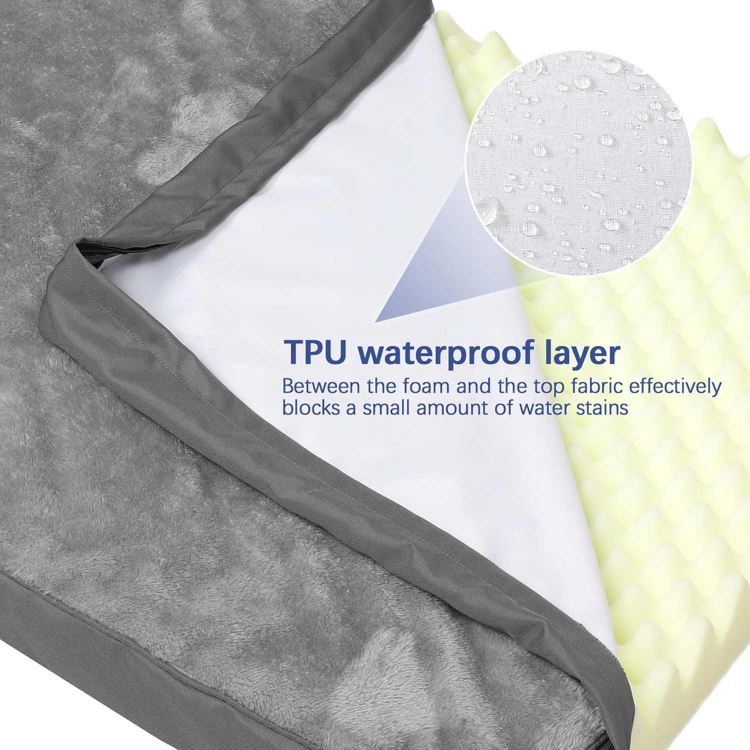 تشک سگ KSIIA سایز متوسط 75x45 سانتی متر، دارای کوسن جداشدنی، تخت ارتوپدی، تشک، روکش قابل جابجایی و شستشو در ماشین لباسشویی، کف ضد لغزش، خاکستری تیره تشک سگ KSIIA سایز متوسط 75x45 سانتی متر، دارای کوسن جداشدنی، تخت ارتوپدی، تشک، روکش قابل جابجایی و شستشو در ماشین لباسشویی، کف ضد لغزش، خاکستری تیره