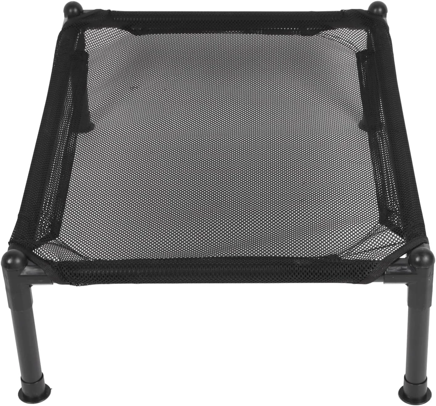 Jectse Breathable Mesh Elevated Dog Bed, Metal Frame Raised Outdoor Pet Bed, All Seasons Universal for Indoor Outdoor Use, Steel Tube Camp Bed with Anti Slip Feet Pads (Small) Jectse Breathable Mesh Elevated Dog Bed, Metal Frame Raised Outdoor Pet Bed, All Seasons Universal for Indoor Outdoor Use, Steel Tube Camp Bed with Anti Slip Feet Pads (Small)