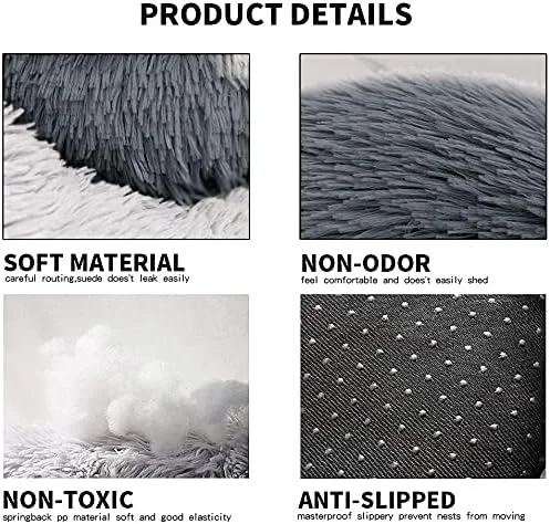 تخت خواب دوناتی سگ KASTWAVE، تخت خواب گربه برای گربه های داخل خانه، تخت خواب آرامش بخش گربه، تخت خواب گرد مخمل خواب دار نرم و کرکی گرم و راحت برای بهبود خواب، قابل شستشو در ماشین لباسشویی (20 اینچ) تخت خواب دوناتی سگ KASTWAVE، تخت خواب گربه برای گربه های داخل خانه، تخت خواب آرامش بخش گربه، تخت خواب گرد مخمل خواب دار نرم و کرکی گرم و راحت برای بهبود خواب، قابل شستشو در ماشین لباسشویی (20 اینچ)