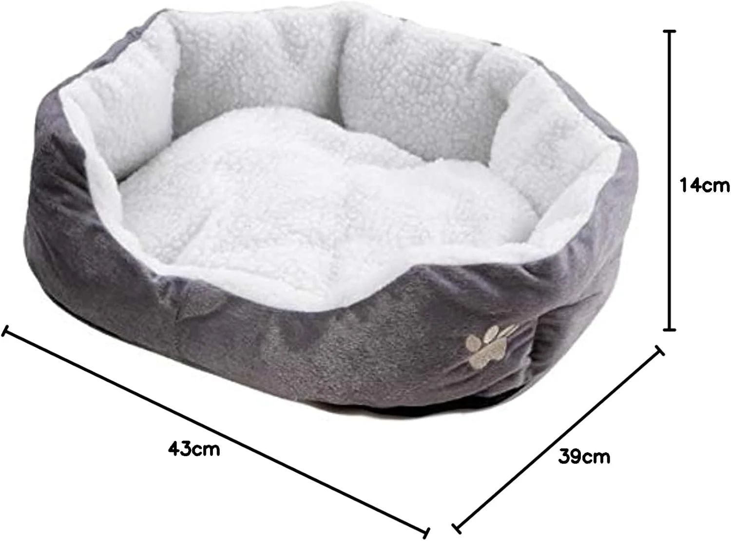 تخت خواب سگ و گربه، خانه سگ، لانه گربه، رنگ آبنباتی، مبل ترمه، لوازم جانبی حیوانات خانگی - خاکستری تخت خواب سگ و گربه، خانه سگ، لانه گربه، رنگ آبنباتی، مبل ترمه، لوازم جانبی حیوانات خانگی - خاکستری