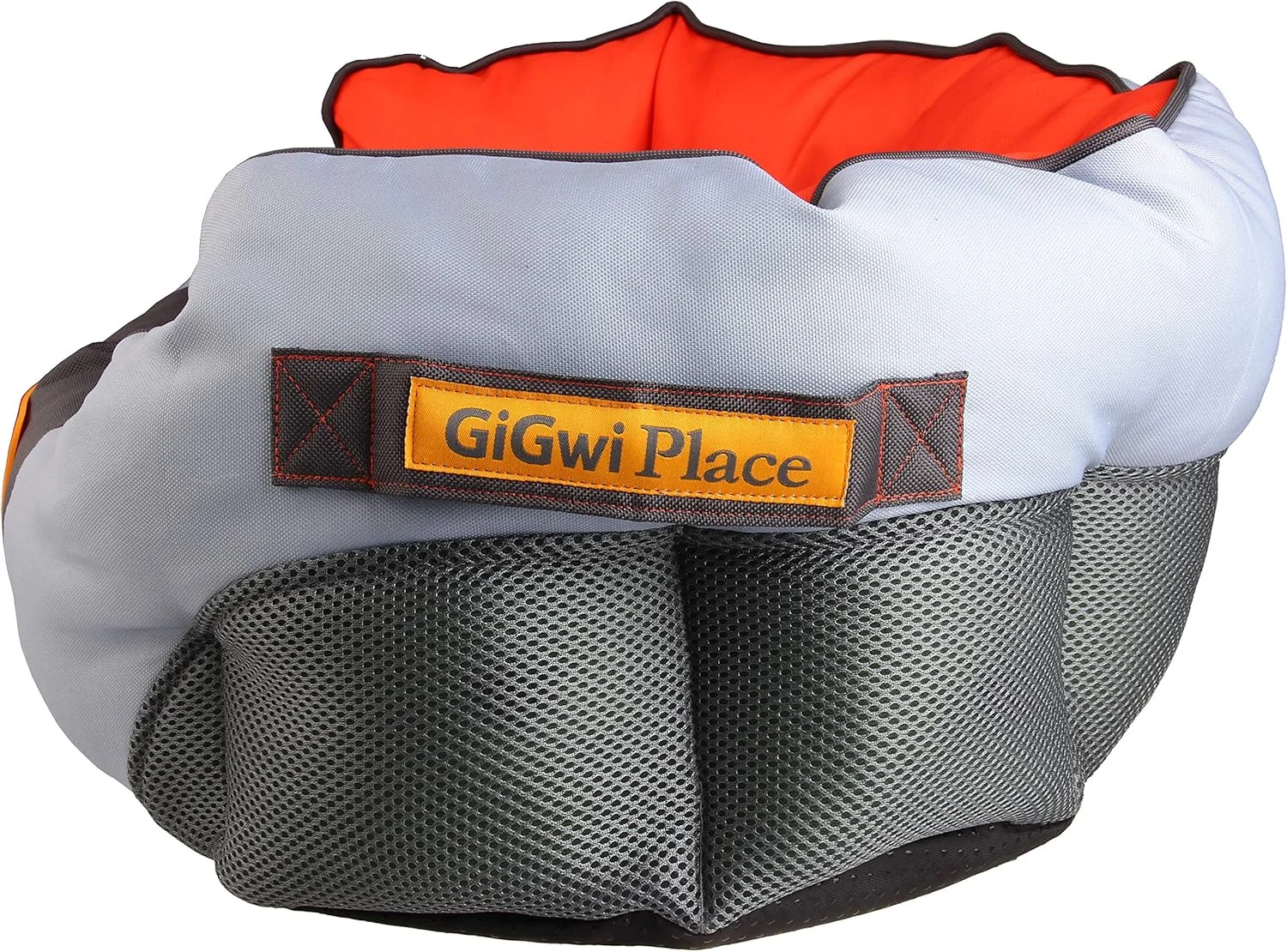 تخت خواب نرم بوم گیگوی پلیس، خاکستری روشن/نارنجی، بزرگ، 8326 تخت خواب نرم بوم گیگوی پلیس، خاکستری روشن/نارنجی، بزرگ، 8326