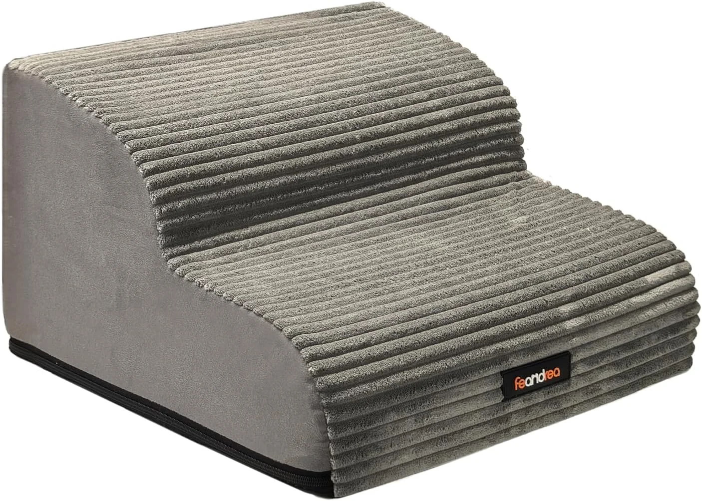 پله سگ فندریا مدل PPS002G01، دو پله، مناسب تخت و مبل، ضد آب با طراحی ضد لغزش، شیب ملایم، روکش قابل جابجایی و شستشو، دارای دستگیره، خاکستری کبوتر پله سگ فندریا مدل PPS002G01، دو پله، مناسب تخت و مبل، ضد آب با طراحی ضد لغزش، شیب ملایم، روکش قابل جابجایی و شستشو، دارای دستگیره، خاکستری کبوتر