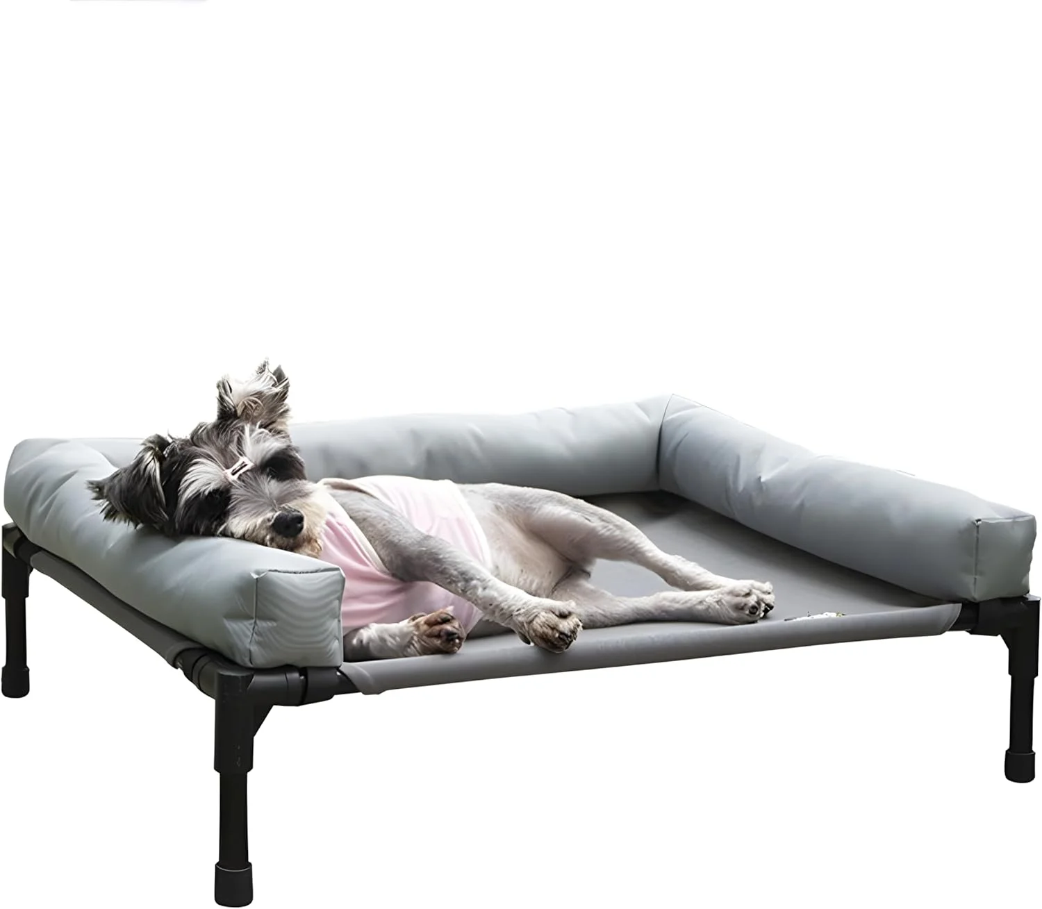 تخت خواب خنک کننده مرتفع سگ برای سگ های کوچک و متوسط - تخت حیوانات خانگی ضد آب و مقاوم با توری تنفسی، پشتیبانی ارتوپدی - تخت خواب قابل حمل در فضای باز برای جعبه ها، کمپینگ، مسافرت، استفاده در محیط داخلی تخت خواب خنک کننده مرتفع سگ برای سگ های کوچک و متوسط - تخت حیوانات خانگی ضد آب و مقاوم با توری تنفسی، پشتیبانی ارتوپدی - تخت خواب قابل حمل در فضای باز برای جعبه ها، کمپینگ، مسافرت، استفاده در محیط داخلی