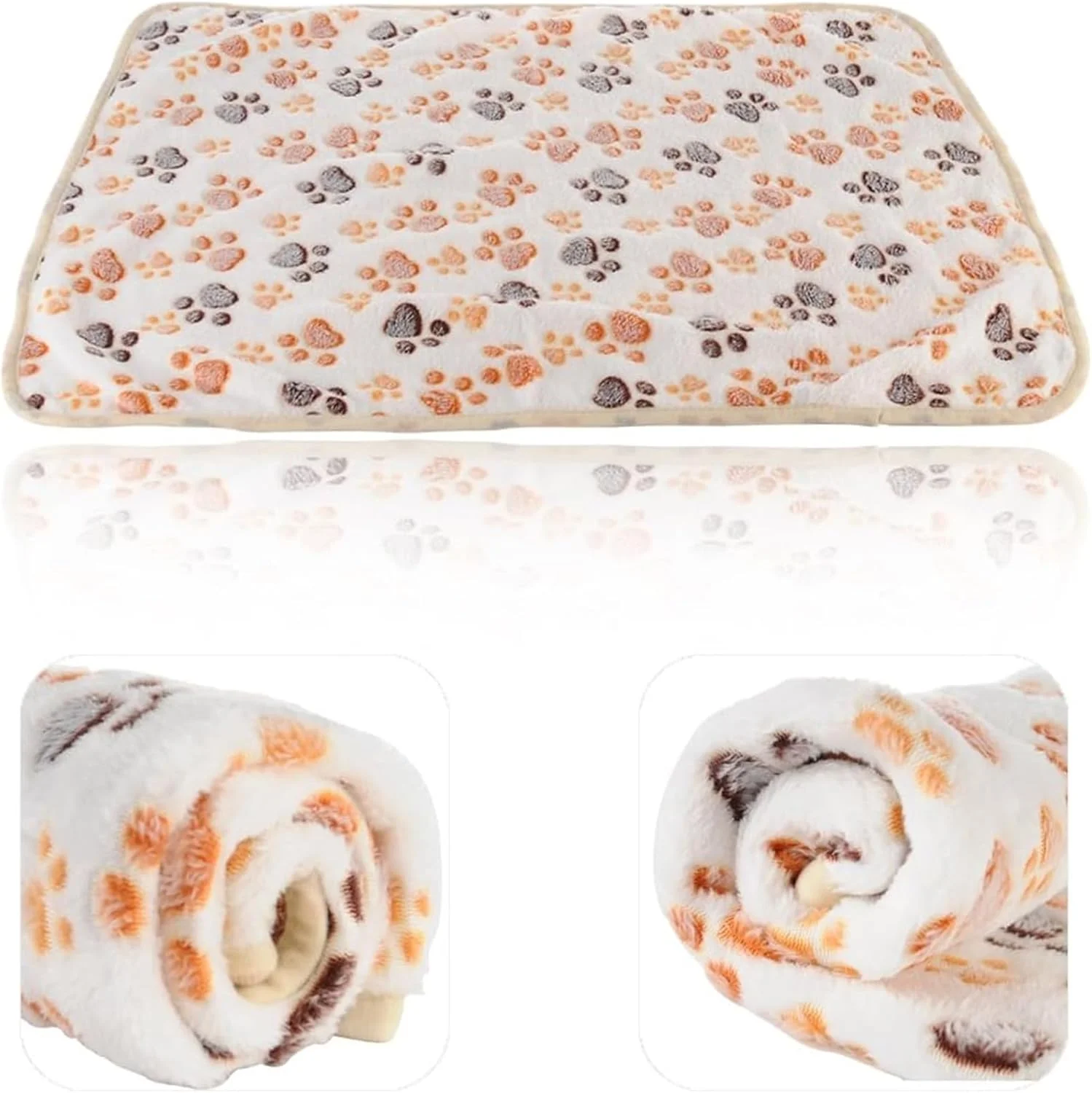 پتو حیوانات خانگی DIWANAE، بسته 2 عددی پتو نرم توله سگ، پتو تخت خواب فلانل کرکی، پتو سگ با طرح پنجه زیبا برای سگ های کوچک، متوسط و بزرگ، توله سگ، بچه گربه، 40 * 60 سانتی متر پتو حیوانات خانگی DIWANAE، بسته 2 عددی پتو نرم توله سگ، پتو تخت خواب فلانل کرکی، پتو سگ با طرح پنجه زیبا برای سگ های کوچک، متوسط و بزرگ، توله سگ، بچه گربه، 40 * 60 سانتی متر